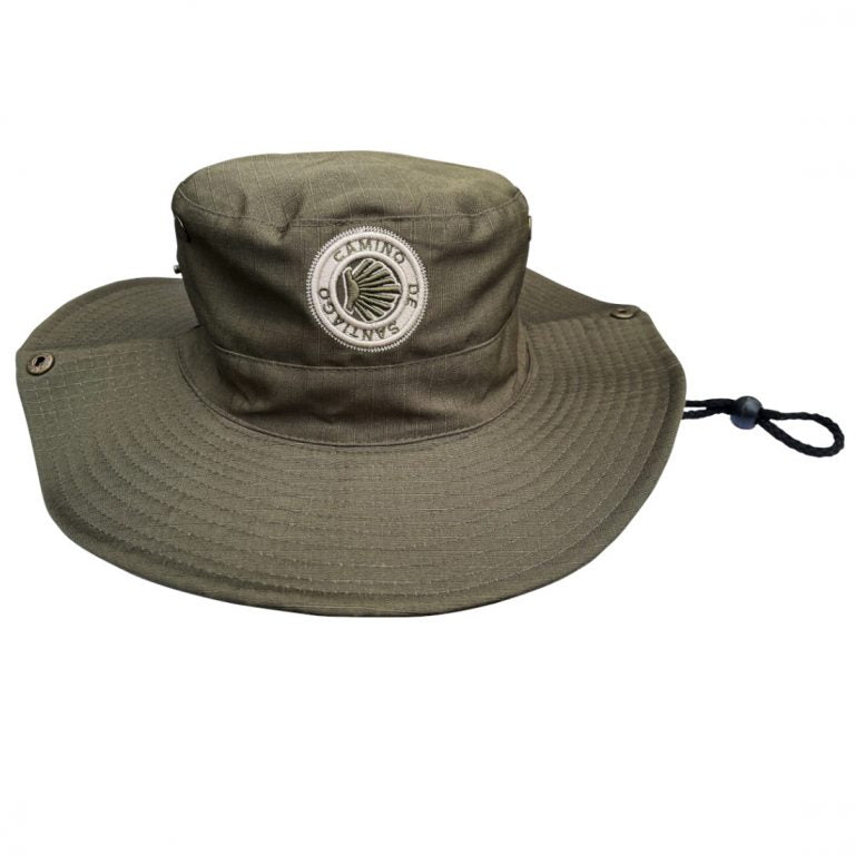 Pilgerhut Camino de Santiago Khaki