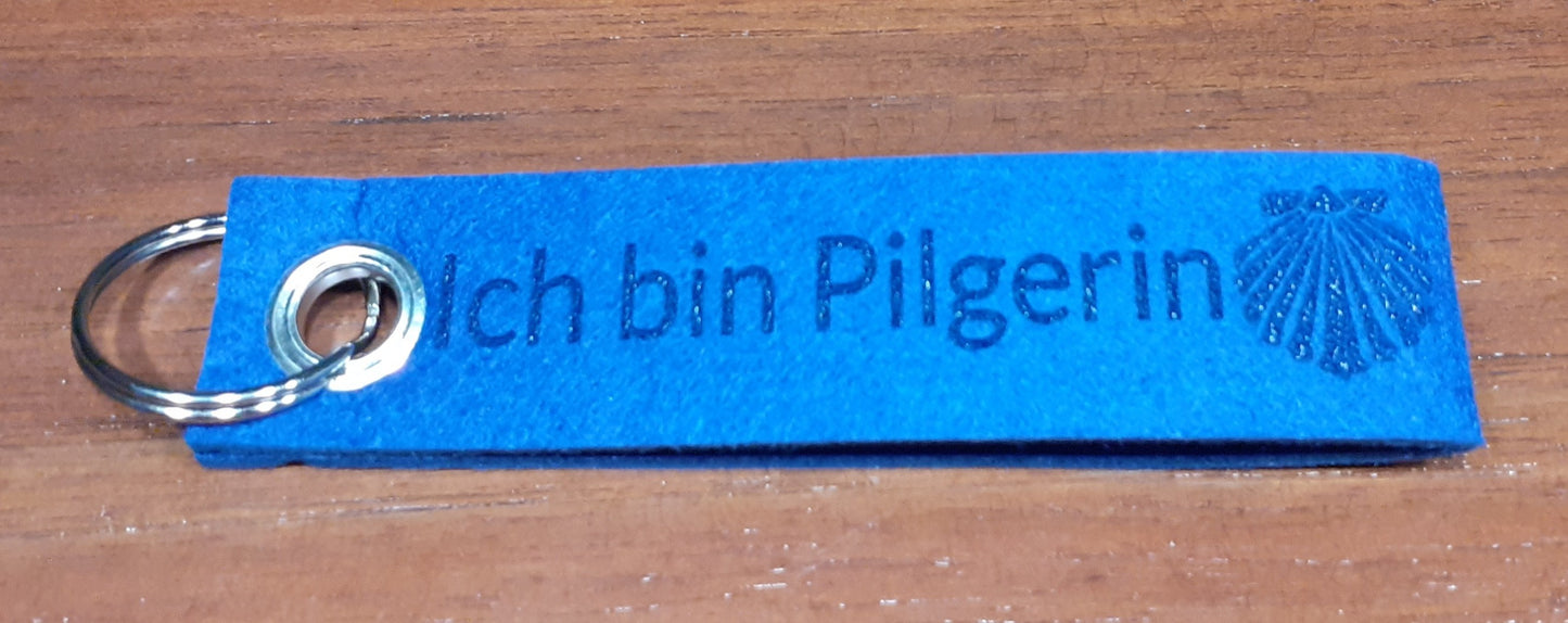 Schlüsselanhänger "Ich bin Pilgerin"